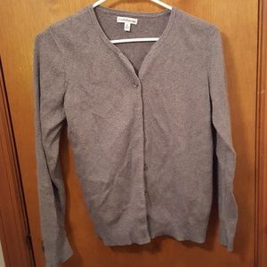 Grey cardigan